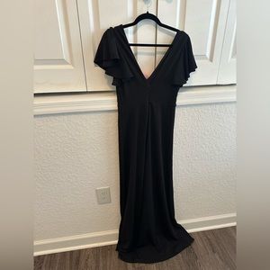 birdy grey size small black bridesmaid dress